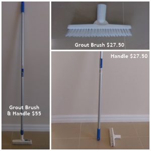 Grout brush