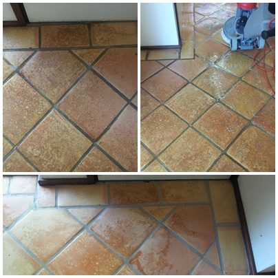 terracotta tile cleaning